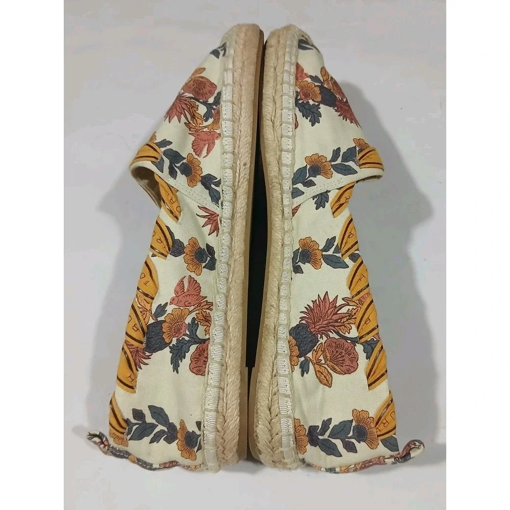 Tory Burch Grosgrain Whipstich Espadrille Flats